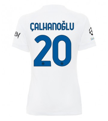 Inter Milan Hakan Calhanoglu #20 Udebanetrøje Dame 2023-24 Kort ærmer